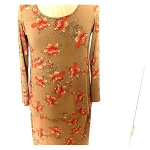 J.Jill floral print skirt set